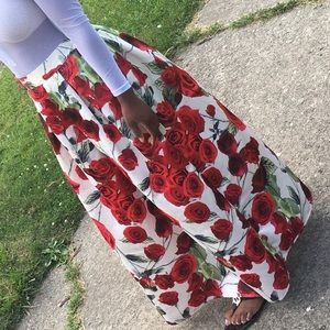 Rose skirt